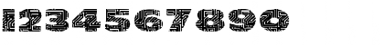 Download 101! Circuit Board Regular Font Numeric Preview