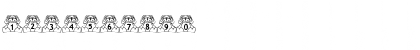 Download BillyBear Bunny Regular Font Numeric Preview