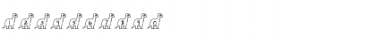 Download BillyBear Dinosaurs Regular Font Numeric Preview