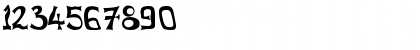 Download New Regular Font Numeric Preview