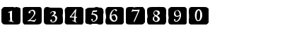 Download 2Peas Flea Market Block Regular Regular Font Numeric Preview