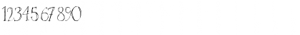 Download 2Peas Messy Etchy Regular Font Numeric Preview