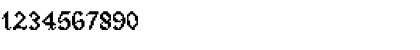 Download Pixeled English Font Regular Font Numeric Preview