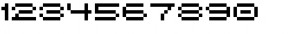 Download 5pxbus Regular Font Numeric Preview