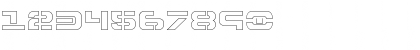 Download 7th Service Outline Outline3 Font Numeric Preview