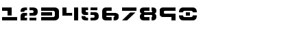 Download 7th Service Regular Font Numeric Preview