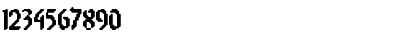 Download 8-bit Limit R BRK Regular Font Numeric Preview