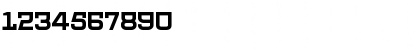 Download PROTECTOR Regular Font Numeric Preview