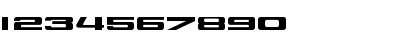 Download 914-SOLID Regular Font Numeric Preview