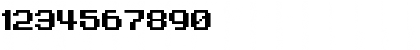 Download 9px3bus Regular Font Numeric Preview