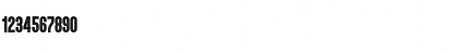 Download PunkRocker Stamp Demo Regular Font Numeric Preview