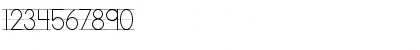 Download AbcPrintLined Regular Font Numeric Preview