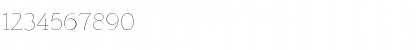 Download Bird cherry lite Regular Font Numeric Preview