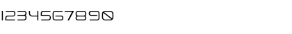 Download Birdman Light Font Numeric Preview