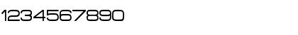 Download Acens Regular Font Numeric Preview