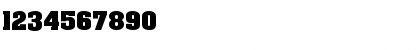 Download AcmeFont Regular Font Numeric Preview