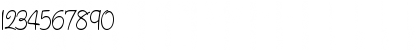 Download Ad Regular Font Numeric Preview