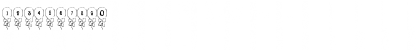 Download New Regular Font Numeric Preview