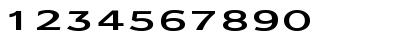 Download AdamsExtended Normal Font Numeric Preview