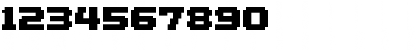 Download AddLGBitmap09 Regular Font Numeric Preview