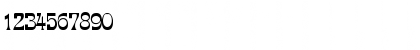 Download BistroSSK Regular Font Numeric Preview