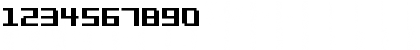 Download Bit Cheese10 (sRB) Regular Font Numeric Preview