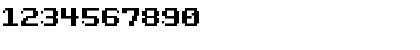 Download Bit Darling10 (sRB) Regular Font Numeric Preview
