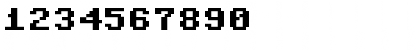 Download Adore64 Regular Font Numeric Preview