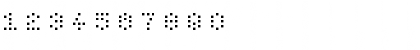 Download Bit Dotted Bit Dotted Font Numeric Preview