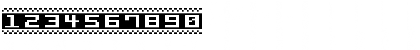 Download Bit Lines15 (sRB) Regular Font Numeric Preview