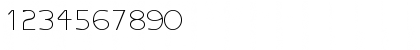 Download AeroDisplaySSK Regular Font Numeric Preview
