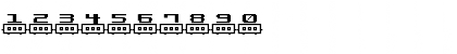 Download Bit Toys20 (sRB) Regular Font Numeric Preview