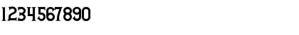 Download Rooters Regular Font Numeric Preview