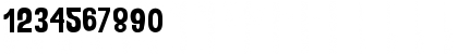 Download AHDN Regular Font Numeric Preview
