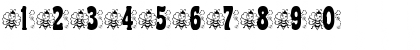 Download BJF Hunnybee Regular Font Numeric Preview