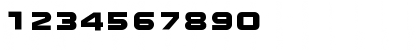 Download Aksent Bold Font Numeric Preview