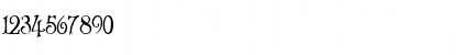Download AL Age Old Love Regular Font Numeric Preview