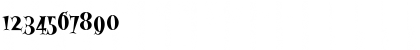 Download Alleycat Bop ICG Bold Font Numeric Preview