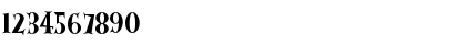 Download AlleycatICG Bold Font Numeric Preview