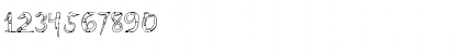 Download Alligators Regular Font Numeric Preview