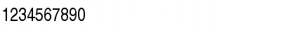 Download Alps Condensed Normal Font Numeric Preview