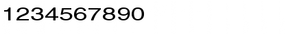 Download AlpsExtended Normal Font Numeric Preview