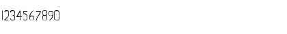 Download AlsMotorInn Regular Font Numeric Preview