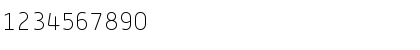 Download Alwyn Thin Font Numeric Preview