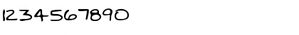 Download Amherst Regular Font Numeric Preview