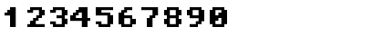 Download Amiga Forever Regular Font Numeric Preview