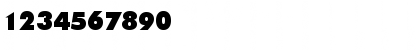 Download Amity Jack Regular Font Numeric Preview