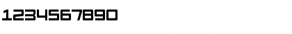 Download Amp Bold Font Numeric Preview