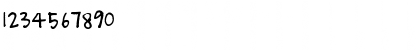 Download Ampersand Regular Font Numeric Preview