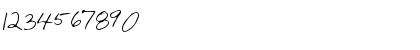 Download Andres Regular Font Numeric Preview